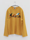 YANYAN KNITS Fall/Winter 2025 Pullover Sweater YYK-YYW25-1322-HUANG Yellow (YYW25-1321 YYW25-1322)